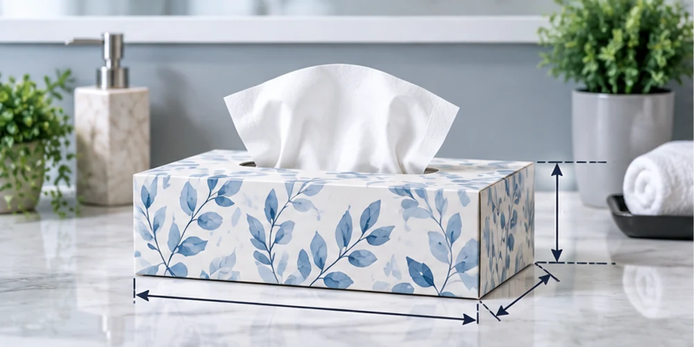 Tissue Box Dimensions